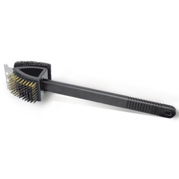 Perie de sarma 3 in 1 pentru gratar 38 cm Activa 16800