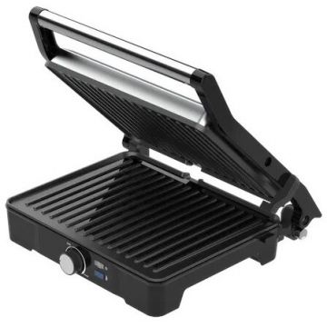 AENO AENO Gratar electric, EG2, 2000W, Negru/Argintiu