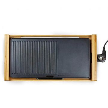 DOMO Gratar electric Teppanyaki XL Domo DO8311TP, 2200 W, Negru