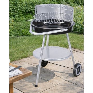 Gratar mobil Half Round, Ø47 x 75 cm, otel