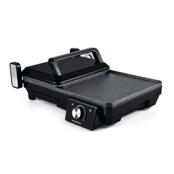 HEINNER Grill electric cu 2 placi Heinner HEG-F20002P, 2000W
