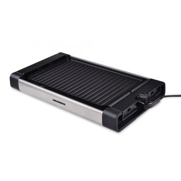 HEINNER Grill electric Heinner HEG-F1800, 1800W, Inox-Negru
