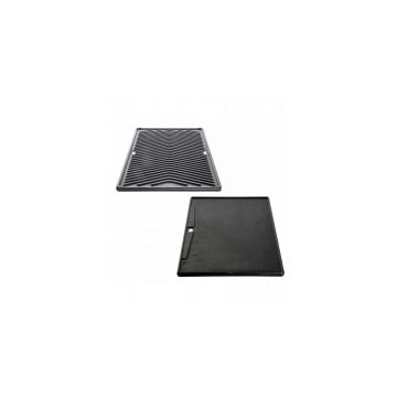 Plita din fonta cu 2 fete neteda si grill 30 x 46 cm ALL'GRILL 55930