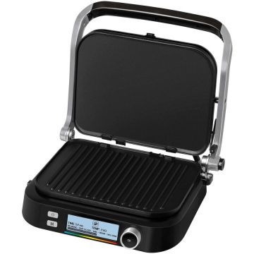 Sencor Gratar electric Sencor SBG 6238BK, 2100 W, placi detasabile, 7 programe automate, senzori control temperatura, Negru