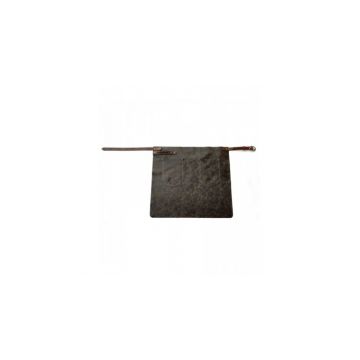 Sort scurt din piele pentru gratar Premium Feuermeister antique antracit XL 100 x 80 cm 8751030203