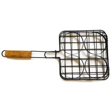 ACTIVA Accesoriu gatire 4 hamburgeri 24 x 24 cm Activa 16451