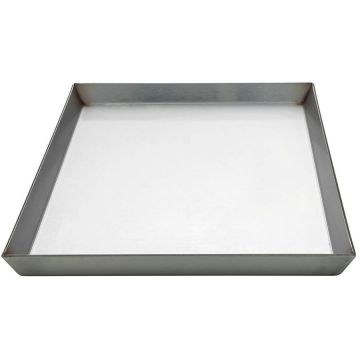 ALL'GRILL Tava din otel inoxidabil tip plancha 30 x 46 cm pentru gratar ALL'GRILL 88005