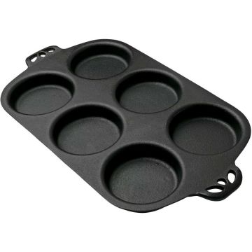 Camp&nbsp;Chef Tava din fonta pentru copt briose 40 x 23 x 2,5 cm Camp Chef CC-CIGT6