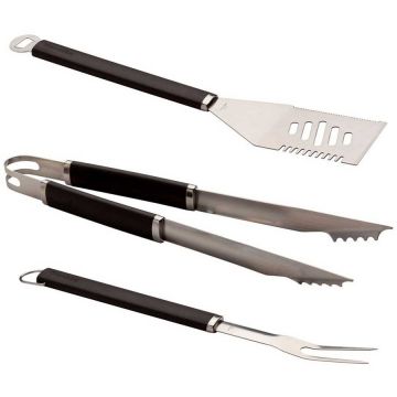 Char-Broil Set 3 ustensile din inox pentru gratar Char-Broil 7071