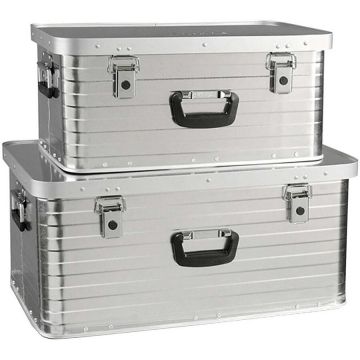 Enders Set 2 cutii de aluminiu pentru depozitare 80 litri si 47 litri Enders Toronto 3902