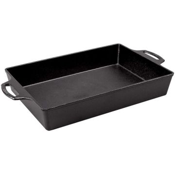 Lodge Tava inalta dreptunghiulara din fonta 23 x 33 cm Lodge L-BW13C