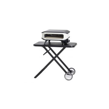 Masa pliabila cu roti Cozze negru 95 x 61,5 x 84,5 cm 90530