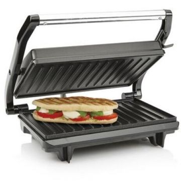 TRISTAR Sandwich-maker Grill Panini Tristar GR-2650, 700 W, Placi nonaderente, Dimensiune 22.5 x 14 cm, Negru