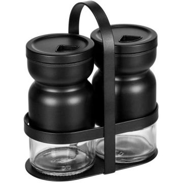 Wenko Set pentru condimente, 2 recipiente Melli Wenko Black Outdoor Kitchen 55081100