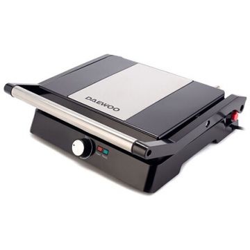 Gratar Electric DG2500B Placi Antiaderente 2400W Negru/Argintiu