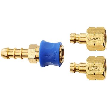 Cadac Conexiune dubla Quick Release pentru furtun de gaz la gratar Cadac 338-1