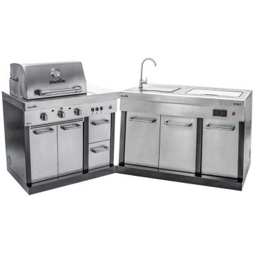 Char-Broil Bucatarie exterioara modulara Char-Broil Ultimate Entertainment gratar + chiuveta 140906-140905