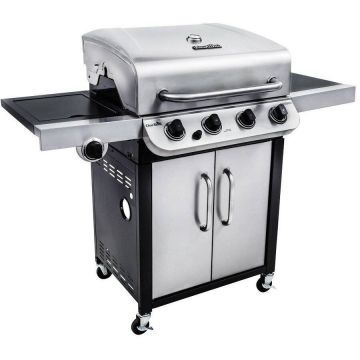 Char-Broil Gratar pe gaz Char-Broil Convective 440S, 4 arzatoare din inox, gratare din fonta