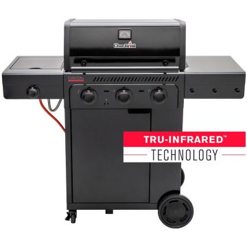 Char-Broil Gratar pe gaz Char-Broil Essential 3 G cu 3 arzatoare, grile din fonta, TRU-Infrared 140234