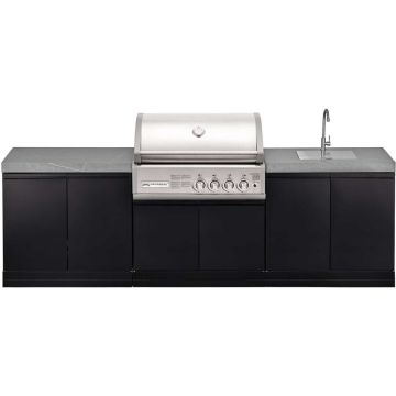 Crossray Bucatarie de exterior Grandhall K0GK-01 si Gratar pe gaz Crossray by Heatstrip TCS4EU30