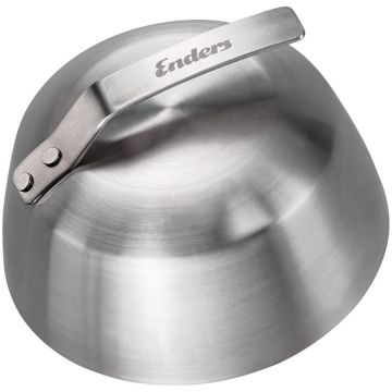 Enders Capac din otel tip dom, 16x16x10 cm, Enders 8783, Argintiu