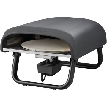 Enders Cuptor pentru pizza pe gaz, cu termometru, piatra de pizza rotativa Enders Paco 3131633, Antracit