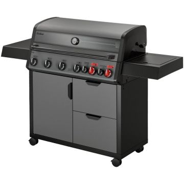 Enders Gratar pe gaz, 6 arzatoare inox, arzator infrarosu, grile fonta, Enders Hyde 6 SIKR Turbo II 804433