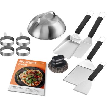 Enders Set  Enders 8776, 10 piese pentru plancha din otel inoxidabil si plastic