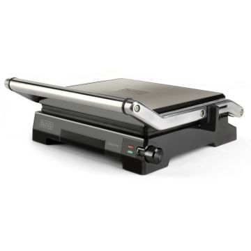 Gratar Electric BXGR2200E 2200W Termostat Reglabil Argintiu/Negru