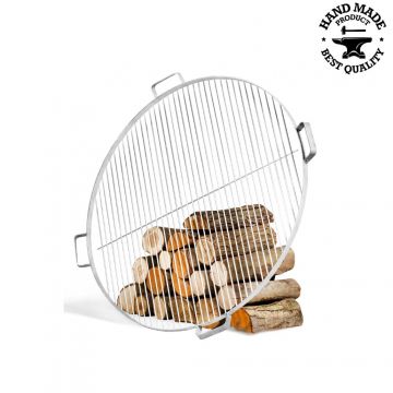 Gratar inox pentru vatra de foc 60 cm