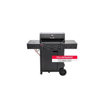 Gratar pe gaz Char-Broil Essential 3 G cu 3 arzatoare, grile din fonta, TRU-Infrared 140234