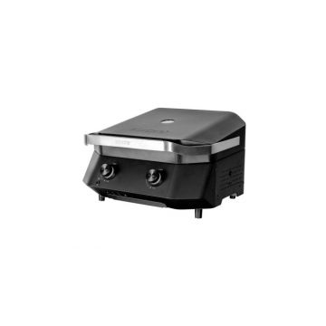 Gratar pe gaz cu 2 arzatoare si capac Cozze G-500 30MBAR 90502
