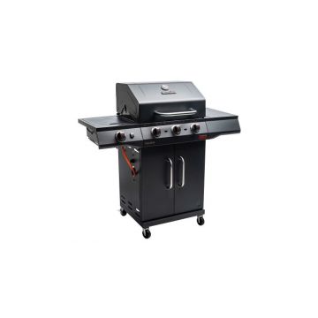 Gratar pe gaz din inox Char-Broil Performance Power Edition 3, grile din fonta, sear burner, TRU-Infrared 140988