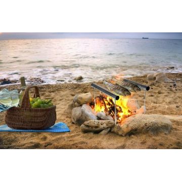 Gratar portabil Heinner HR-E-C578, 30 cm
