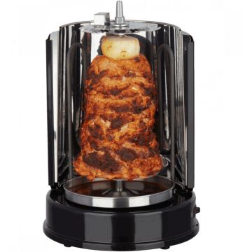 HEINRICH'S Gratar electric Heinrich's HDG 8687, 1400 W, Negru