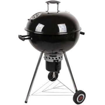 Landmann Gratar KETTLE GRILLCHEF,suprafata de gatit cromata 43 cm,63x52x92(H),discuri de ventilare,2 cosuri de carbune ,colector de cenusa, 8 kg