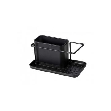 Organizator pentru chiuveta din otel inoxidabil Wenko Black Outdoor Kitchen Orio 55078100