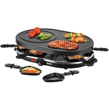 Plita Electrica Raclette U48795 1200W Negru