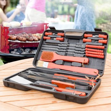 Servieta Gratar Barbecase InnovaGoods 18 Piese