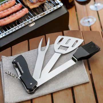 Set de ustensile pentru gratar 5 in 1 Bbkit InnovaGoods