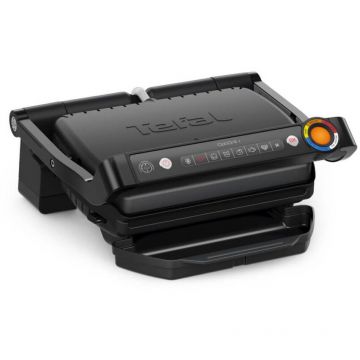 Tefal Gratar electric Tefal Optigrill+ GC717810, 2000W, 6 programe automate, placi de 30 x 20 cm detasabile, mod auto si manual, negru