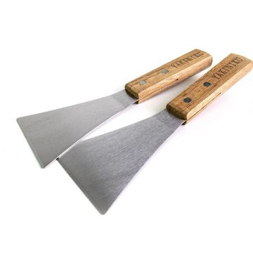 YAKINIKU Set 2 buc spatula pentru gratar, Yakiniku 500557, Augintiu cu capat lemn