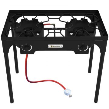 Aragaz Exterior 150.000 BTU - 2 Arzatoare Propan, Presiune Mare