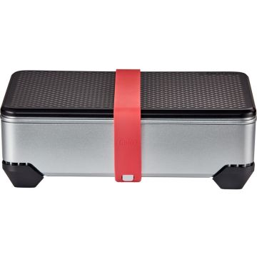 Enders Aragaz de camping si mini gratar portabil, capac tip tocator, alimentare cartus gaz, Enders Pace 1840, Argintiu