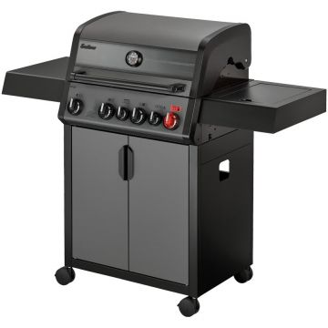 Enders Gratar pe gaz, 4 arzatoare inox, arzator infrarosu, grile fonta, Enders Hyde 4 SIKR Turbo 804133