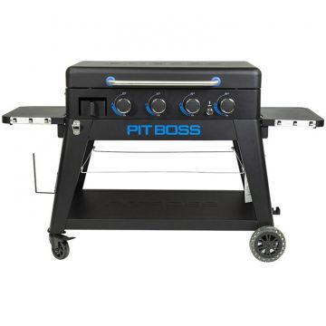 Pit&nbsp;Boss Gratar pe gaz tip plancha cu 4 arzatoare ,Pit Boss Ultimate Plancha 10813, Negru