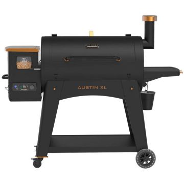 Pit&nbsp;Boss Gratar si afumatoare pe peleti Pit Boss Austin XL 1000 Onyx Edition, 1007 sq in suprafata gatit, 30 lb capacitate peleti, Wi-Fi