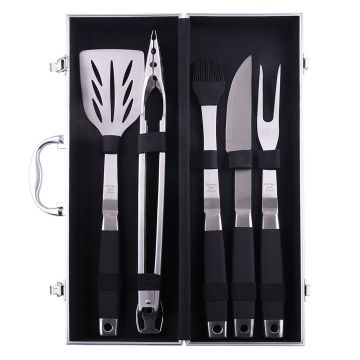 Set 6 piese pentru gratar, Zokura, inox