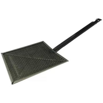 Suport pentru Prajire Paine si Legume, 20x 20 cm, Negru, Perfect Home