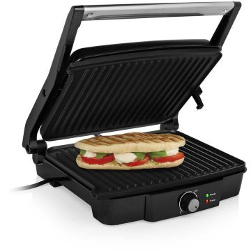 TRISTAR Gratar electric tip contact Tristar GR-2853, 2000 W, Otel inoxidabil